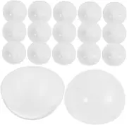 HONMEET Versatile 4cm Round Balls 25pcs Raffle Drawing Balls Empty Capsules for Gumball Toys and Vending Machines