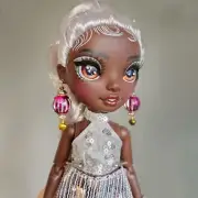 Christmas Doll Jewelry Rainbow High Blythe Earrings OOAK Pullip Custom BJD