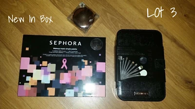 Sephora Collection Ultimate Travel Brush Set & Makeup Palette by Lorac New