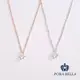 <Porabella>925純銀鋯石項鍊 幾何 簡約大方 純銀項鍊 Necklace