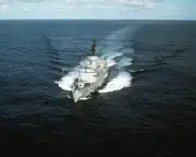 US Navy FF-1056 USS Connole Frigate 1969-1992 Photograph (8" x 10")