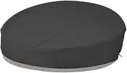 Round Daybed Cover - Outdoor Daybed Cover, Waterproof Daybeds Covers, Garden Daybeds Sofa Protective Covers, Dustproof Garden Furniture, Easy to Clean Round Gardens Day-Bed for Outdoor