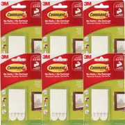 Command 6 Pack Picture Hanging Interlocking Fasteners Medium Pack 4 Strips