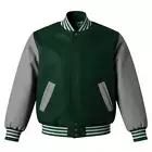 Premium Wool Varsity Jacket – Classic Letterman Bomber For Men & Women