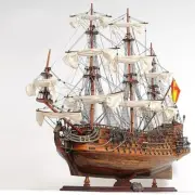 San Felipe Large Wooden Ship Models - 3 Foot Long