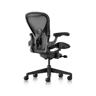 【Herman Miller】Aeron全功能-石墨黑 l C SIZE l 原廠授權商世代家具(人體工學椅/辦公椅/主管椅)