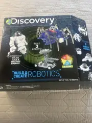 DISCOVERY BUILD AND CREATE ROBOTICS W/ 9 ROBOT DESIGNS Stem Brand New