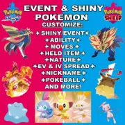 Any Pokemon of your choice - Sword & Shield - Fast Delivery!