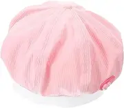 [VALICLUD] Beret Hats for Women Love Beret Soft Versatile Design for Fashion Lovers Pink
