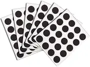 QINGZHE 120Pcs Self Adhesive Magnets Dots for Crafts Round Peel and Stick Magnets with Adhesive Backing Flexible Small Sticky Magnets for Classroom, DIY Projects, Office, MG120