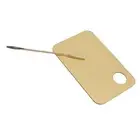 Gold Makeup Mixing Palette Acrylic Foundation Palette With Spatula For Mixin