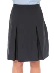 Snr Navy Pleated Skirt