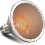 Reptile Basking Heat Lamp Bulb,100W Deep Heat Projector for Reptiles with Carbon