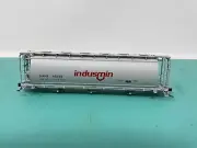 Atlas HO - 3/6 bay cylindrical Hopper - NoTrucks No Package - Indusmin