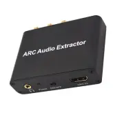 DC 5V HDMI ARC Audio Extractor Digital DAC to RCA Coaxial SPDIF 3.5mm Adapter
