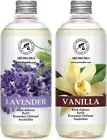 Reed Diffuser Refill Set Vanilla & Lavender with Lavender Essential Oil 34 Fl Oz