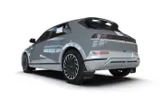 Rally Armor Mud Flaps w Silver Logo For 2025 Hyundai Ioniq 5