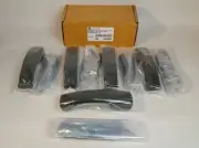 New Polycom 2200-17445-001 Set Of 5 SoundPoint Handsets W/Coil Cord