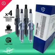 4PC New 18854-10080 SPARK PLUGS RER8MC For Hyundai Accent Elantra Touring 2009-2