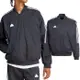 Adidas M Tiro LS JKT 男款 黑色 夾克 運動 復古 休閒 按扣口袋 舒適 外套 IP3791