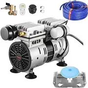 Huisuilinss Submersible Water Pump,Pond Aerator,Pond Air Pump Aerator Outdoor,550w Power 5.2cfm for Up to 3 Acre 50' Lake Includes 3/4 Hp 100' Weighted Tubings & 2 Diffusers