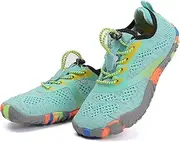 [DimaiGlobal] Children's Water Shoes, Swimming Shoes, Boys and Girls, Quick-Drying Barefoot Sports Shoes, Beach Shoes, Bathing Shoes, Aqua Shoes, Lightweight, Non-Slip, Turquoise, 34 EU