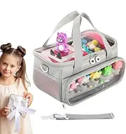 Speaker Carrying Bag, Cute Speaker Storage Pouch | Audio Protective Organizer Stand with Shoulder Strap And Handle Bar - Collectible Bags