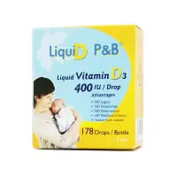 在飛比找蝦皮購物優惠-Liquid P&B 優寶滴 高濃縮液態維生素D3 5ml/