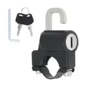 7/8" Helmet Lock Hook Anti-theft Handlebar Lock Motorcycle Dirt Bike Universal