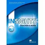 INSIGHTS (3) TEACHER’S BOOK WITH TEST MULTI-ROM/1片