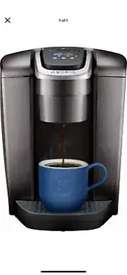Keurig K-Elite Coffee Maker Brushed Silver Bundle with Water Filter & My K-Cup