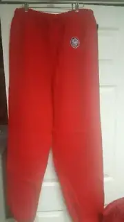RUSSELL ATHLETIC DRI POWER RED SWEATPANTS SIZE 2 XLARGE