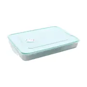 Single Layer Refrigerator Food Dumplings Airtight Storage Container Plastic Bo