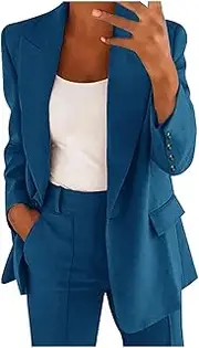 [Generic] Womens Winter Coat down Summer Jacket Suit Jacket Business Oversize Elegant Spring Thin Transition Jacket Jacket Short Satin Coat Women
