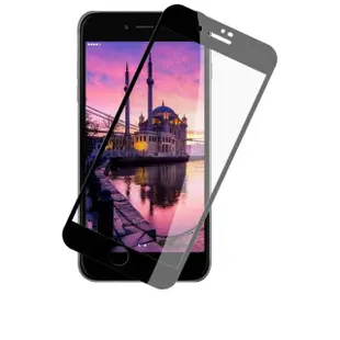 IPhone SE2 保護貼 SE3 保護貼 買一送一滿版黑框玻璃鋼化膜(買一送一 IPhone SE2 SE3保護貼)