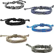 Paracord Bracelets for Boys and Girls, Friendship Bracelets w/ Parachute Survival Cord , Birthday Party Favors, Stocking Stuffers for Kids, Goodie Bag Fillers, Teacher Prizes for Students