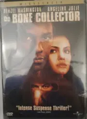 THE BONE COLLECTOR (DVD 1999) DENZEL WASHINGTON & ANGELINA JOLIE-NEW SEALED