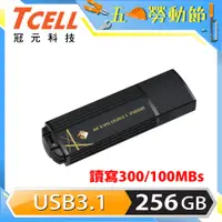 在飛比找PChome24h購物優惠-TCELL 冠元-USB3.1 256GB 4K EVO 璀