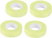 minkissy 4 Rolls Eyelash Tape Cashmere Sealer Lash Bond and Seal Eyelash Patches Duo Fan Kit DIY Extensions Dispenser Medical Tape Make Eyelash Foam Tape Wispy Dryer Non-Woven Tape Green