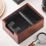 Coffee Knock Box Integrated Wood ABS Iron With Handle Holder Coffee Grounds HG
