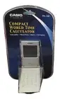 Casio Compact World Time Calculator Alarm Clock Conversion Calculator FH-150. A