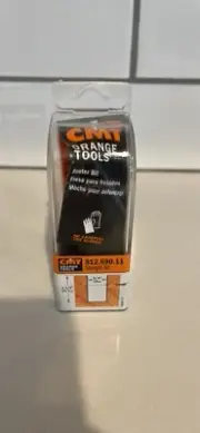 CMT Orange Tool for Router, Straight Bit Carbide Tipped Z2 1/2" Shank