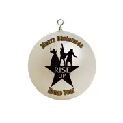 Personalized Hamilton Rise Up Musical Ornament #4