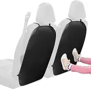 QWORK® Pack of 2 Seat Protectors, Car Backrest, Car Seat Protector, for SUVs, Jeeps and Trucks