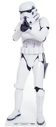 Stormtrooper Star Wars Lifesize Cardboard Cutout / Standee