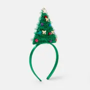 Christmas Tree Headband - Green