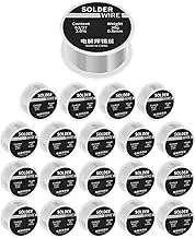 Soldering Wire - High Purity Lead Rosin Core Soldering Wire - High Purity 0.8mm Welding Accessories Flux Component Repair Tool for Car Home Jewelry Making