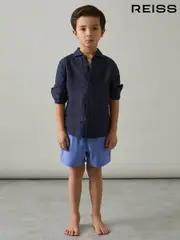 Reiss French Blue Cliff 3-9 yrs Drawstring Swim Shorts (AM6353) | $45