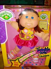 New Cabbage Patch Kids TWINKLE TOES w/Light Up Skechers Shoes, & Braces ~ Cali