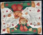 Vtg Harvest Scarecrow door draft stopper cut & sew fabric panel